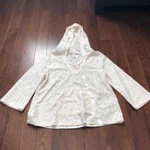 Floral hoodie